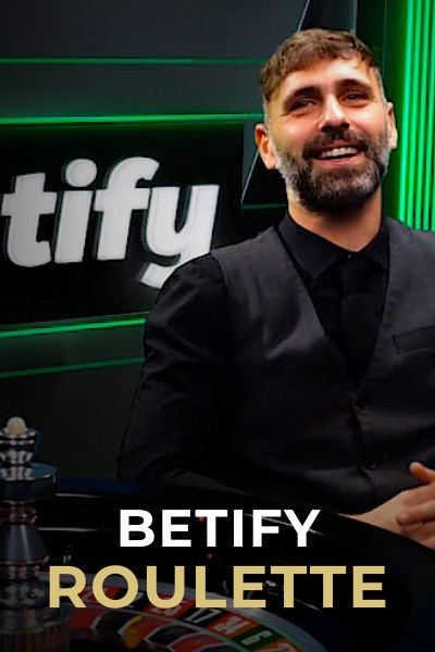 Table de roulette en direct Betify Roulette